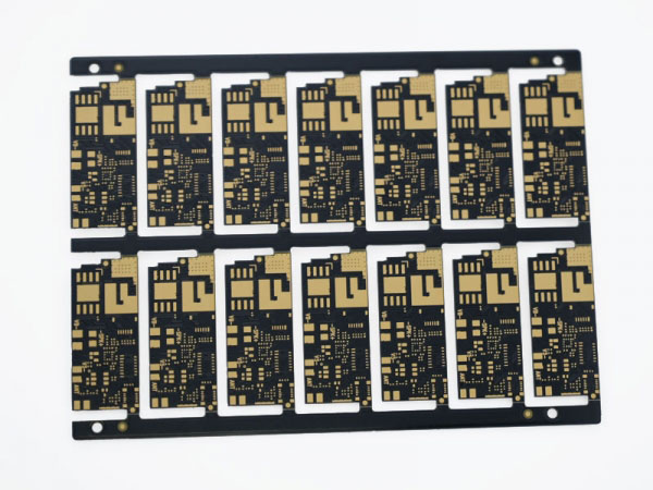 六层通孔工控PCB线路板