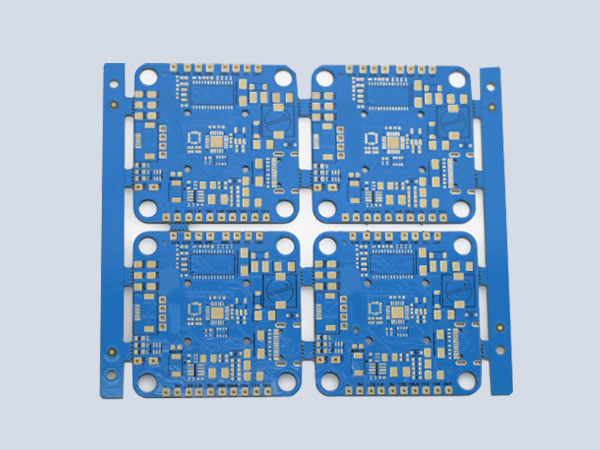 12层二阶蓝色PCB电路板