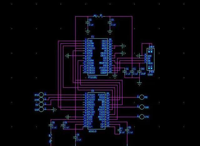 pcb线路板原理图